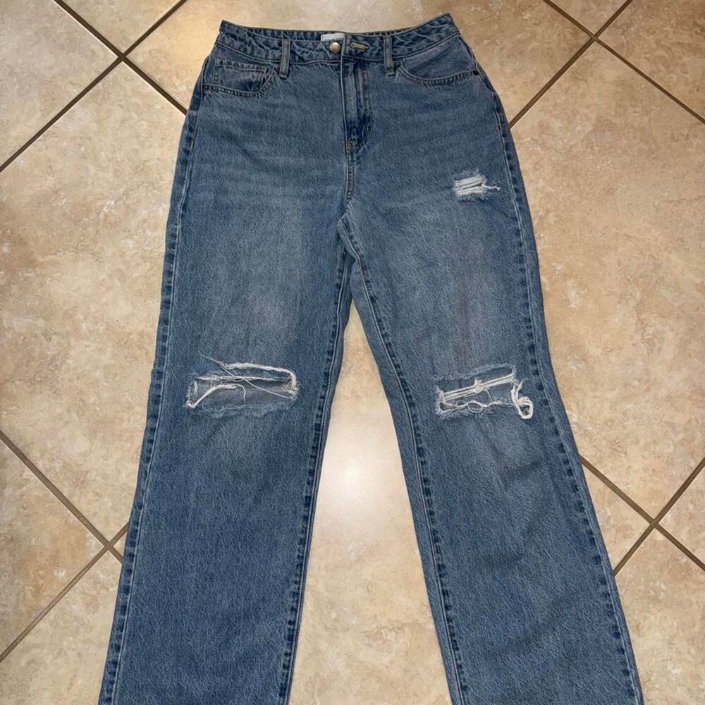 Fashion-nova Women's Blue and Navy Jeans